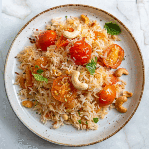 Kaju Tomato Rice